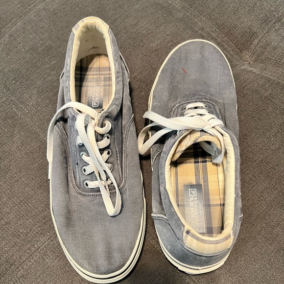 Blue Sperrys - Picture 2 of 2